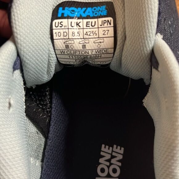 Hoka One One Clifton 7, size 10D (wide) - Picture 7 of 11